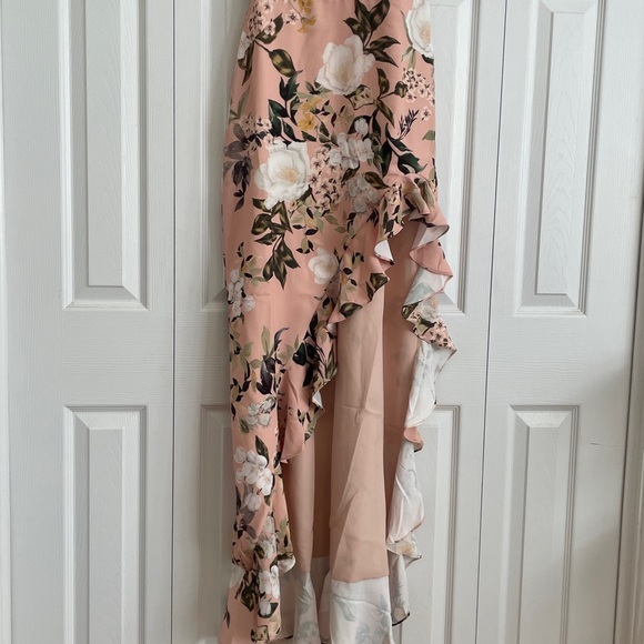 New Amanda Uprichard x Revolve Eden Gown in Juniper Floral size Medium - Picture 6 of 12